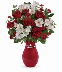 Teleflora's Pair Of Hearts Bouquet from Fields Flowers in Ashland, KY